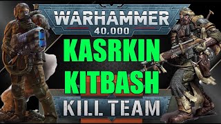 Kitbashing Warhammer 40k KASRKINS Kill Team Nomads Tallarn Desert Raiders Necromunda Ash Wastes [upl. by Sulihpoeht]