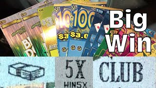 GEORGIA LOTTERY TICKETS MIX  BOOM 💥 BIG WIN [upl. by Lazar]