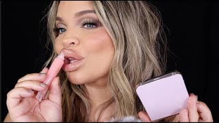 ASMR Girly Things Haul lip gloss Samsung flip and body sprays [upl. by Nerrol]