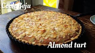 Almond tart frangipane Reduced Sugar Easy simple to make guaranteed rich moist tasty tart try now [upl. by Pedaias332]