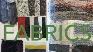 Fashion Design Tutorial 4 Fabrics amp Materials [upl. by Nrevel]