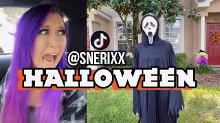 snerixx Halloween TikTok compilation [upl. by Villiers]