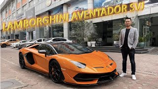 Sau vô lăng siêu bò mui trần Lamborghini Aventador SVJ 2021  WOWWWWW XEHAYVN [upl. by Anoynek]