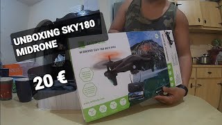 UNBOXING SKY180 WIFI MIDRONE [upl. by Aicaca397]