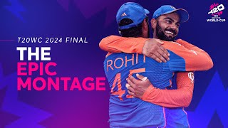 The Epic Montage  T20 World Cup 2024 Final [upl. by Chaille23]