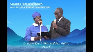 Rev A Phiri Duet Apostolic Faith Church SCA [upl. by Anileda]