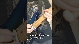 quotCOULDNT STAND THE WEATHERquot Stevie Ray Vaughan GUITAR LESSON TEASER guitar [upl. by Raquel]