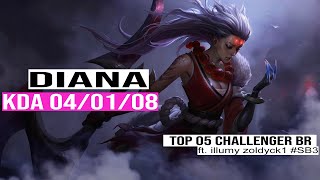 Diana vs Poppy Jungle  TOP 05  Challenger BR Patch 1324 Season 13 [upl. by Anelleh]