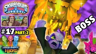 Lets Play Skylanders Trap Team GOLDEN QUEEN BOSS BATTLE Chapter 17 Lair of the Golden Queen pt 2 [upl. by Adliwa696]