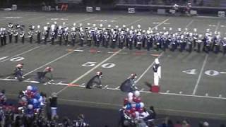 JOHN F KENNEDY CATHOLIC HIGH SCHOOL MARCHING BAND amp COLOR GUARDHOMECOMING 2009 [upl. by Niram882]