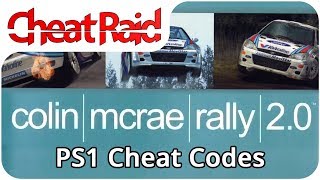 Colin McRae Rally 20 Cheat Codes  PS1 [upl. by Audrit410]