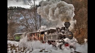 Cu Mocanita in Maramures  Incredible Romania 4K [upl. by Retrac197]