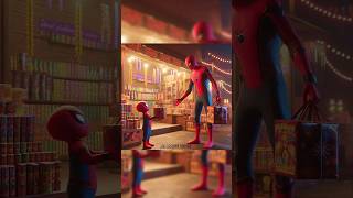 Spider man and Baby spider man Playing with fireworks in Diwali avenegers marvel trending shorts [upl. by Darcia398]