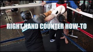 Arcaro Boxing  Right Hand Counter HowTo  How to stop getting hit with the right hand when boxing [upl. by Okim]