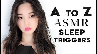 ASMR A to Z Sleep Triggers  Over 15 Hours of Relaxation [upl. by Gala]