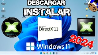 Como instalar DIRECTX 11 para Windows 11 10 87XP Actualizado a 2024 [upl. by Briscoe]