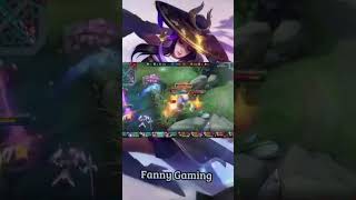 fanny savage mobilelegends mlbb shortsviral shortvideo shorts [upl. by Akerahs]