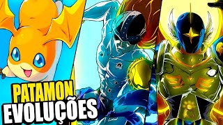 TODAS AS DIGIEVOLUÇÕES DE PATAMON [upl. by Hamlet]