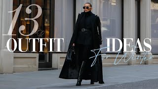 13 OUTFIT IDEAS FOR WINTER 2024  Zara Karen Millen Everlane ASOS  Haul amp Try On [upl. by Seraphina96]