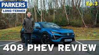 Peugeot 408 Hybrid Review  As good as it looks [upl. by Aryas]