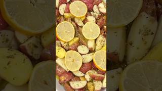 Greek 🇬🇷 lemon potatoes sofieskitchen recipe cookwithsofie cooking [upl. by Raymund]