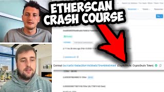 ETHERSCAN EXPLAINED  Ethereum Blockchain Explorer BEGINNER TUTORIAL [upl. by Poree]