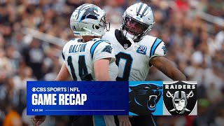 Andy Dalton leads Panthers to FIRST road win since 2022  Game Recap [upl. by Richards776]