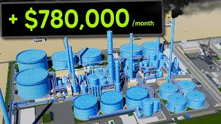 Making 780000 a MONTH Exploiting Oil in Cities Skylines 2 [upl. by Kathlene]