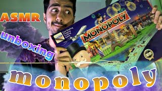 asmr unboxing monopoly [upl. by Munt]