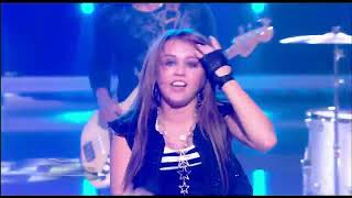 Miley Cyrus  7 Things feat Joanna Live  Star Academy 2008 [upl. by Ahsekan896]