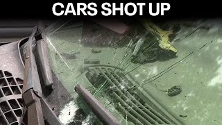 Cars shotup in Chester County leave residents shook [upl. by Airalednac]