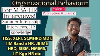 Perception and Individual Decision Making Are you Biased Human Resource Management HR lessons [upl. by Ahsekat849]