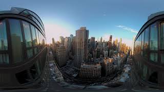 New York City 360° Timewarp  MultiLapse  Vuze XR 57k [upl. by Anniken233]