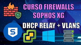 Firewall Sophos XG  DHCP RELAY  DHCP Windows Server con VLANS [upl. by Gefen]