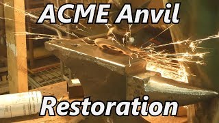 ACME Anvil Restoration  Iron Wolf Industrial [upl. by Melliw933]