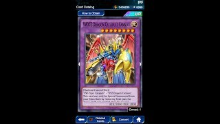 Yugioh Duel Links  The ONE Hardest Monster to Summon  VWXYZ Dragon Catapult Cannon [upl. by Zsa303]