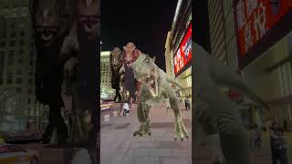 Tyrannosaurus T Rex chase Part 164 dinosaurs dino tyrannosaurusrex cartoon funny shorts [upl. by Aisatnaf]