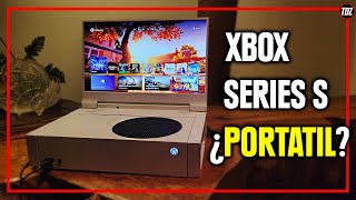 XBOX SERIES S quotPORTATILquot con esta PANTALLA  GSTORY [upl. by Felic]