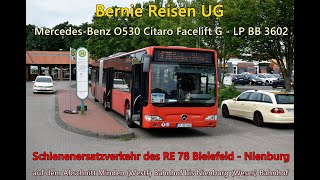 Sound Bus MercedesBenz O530 Citaro Facelift G von Bernie Reisen UG  LP BB 3602 ZF Ecomat [upl. by Meghan]