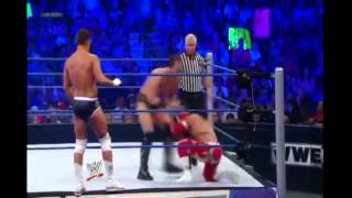 HIGHLIGHTS DE LUJO Rey Mysterio y Sin Cara vs The Miz y Cody Rhodes [upl. by Aneen]