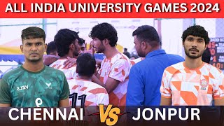 Vels University Chennai Tamilnadu vs Veer Bhadur University Uttranchal Jonpur Uttarpradesh [upl. by Ahsiyk]