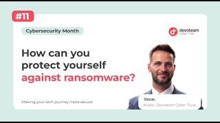 Episode 11  Cybersecurity Month  Secure Our World [upl. by Trammel412]