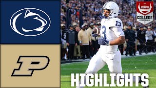 Penn State Nittany Lions vs Purdue Boilermakers  Full Game Highlights  ESPN College Football [upl. by Elbart]