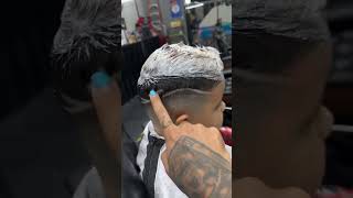 Boy hair cutting hair colour weight gentssalon barbershop hairstyle [upl. by Keary]