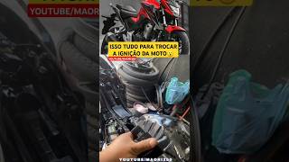 TEVE QUE DESMONTAR A MOTO TODA😮 canalmaori250 maorivlog yamaha automobile memes motorcycle [upl. by Aikel48]