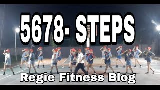 5678STEPS dnnx remix  Dance Fitness  tiktok viral dance trends [upl. by Hsirap]