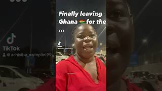 Finally leaving Ghana 🫣 travelvlog [upl. by Cedric550]