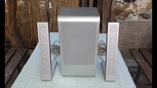 Altec Lansing FX6021 LEGENDARY PC or MAC speakers [upl. by Lexerd764]