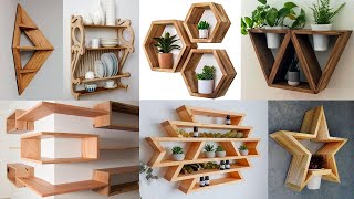 120 DIY Wooden Wall shelves ideas  Floting Shelves  Organizer  Storage Ideas [upl. by Amisoc]