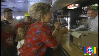 Political cookoff in 1990 ends with Nebraskan democrats and republicans coming together for a laugh [upl. by Neelik145]